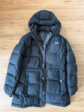 L.L. Bean Women’s XS Mountain Classic Down Parka (Black)